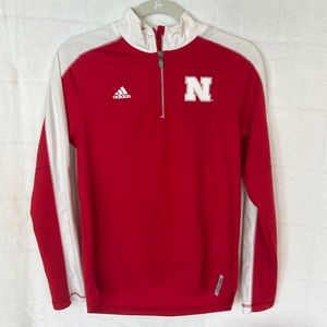 Long sleeve, Nebraska huskers quarter zip